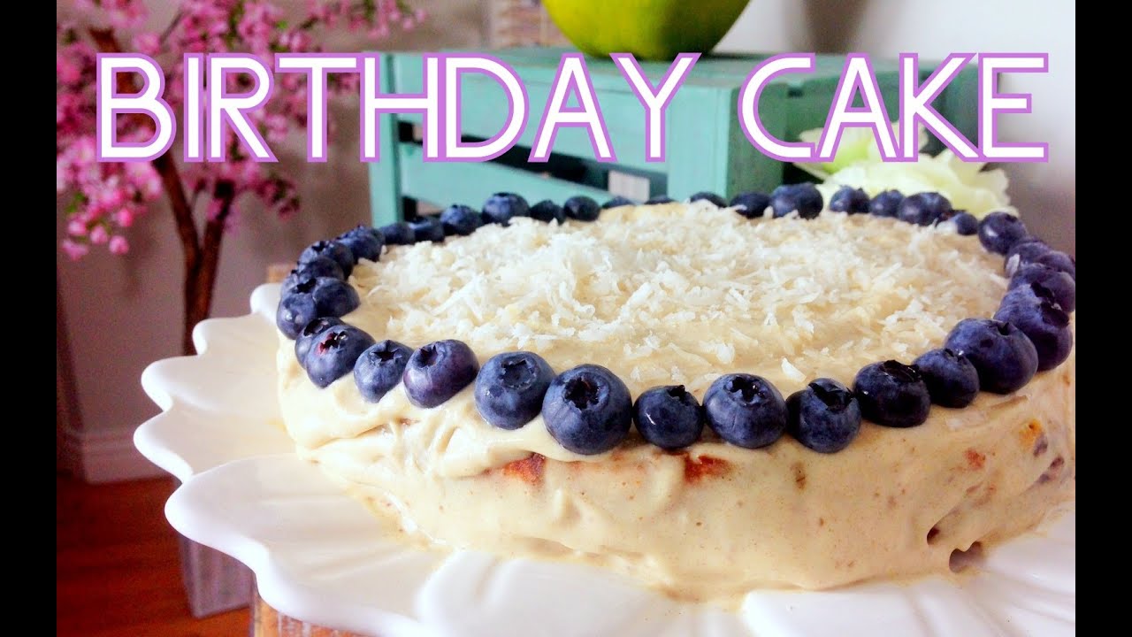 Lemon Blueberry Birthday Cake Cheap Clean Eats - Blogilates