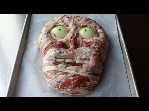 Zombie Meatloaf - Scary Halloween Meatloaf Recipe