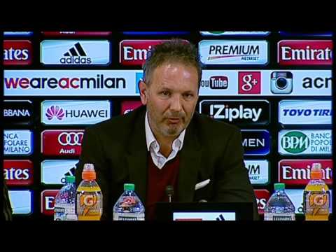 Conferenza Mihajlovic pre Sassuolo - Giornata 28 - Serie A TIM 2015/16