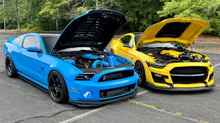 NASTY!! He Installed a MASSIVE WHIPPLE on His Mustang!!