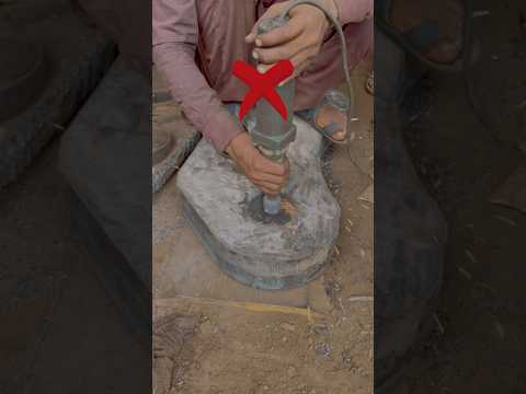 Amazing process to fix it excavators bucket parts #welding#stickwelding #skills #diy