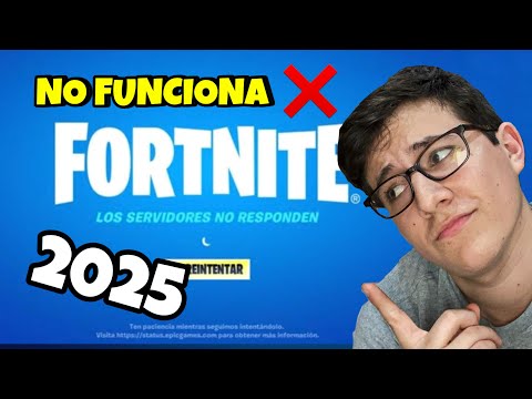 ❌ ¿FORTNITE NO SIRVE? - Cómo solucionar ERROR de no entrar a FORTNITE? Servidores caídos 2025