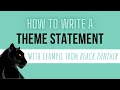 Identifying Themes in Literature and Film