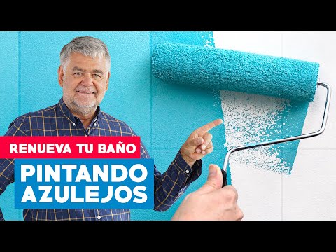 Cómo pintar azulejos para renovar un baño