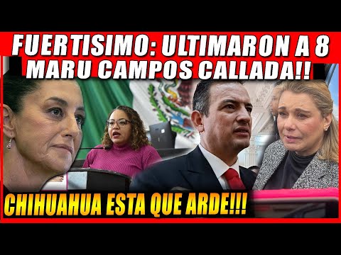 VIERNESAZO ¡MARU CAMPOS! MANDO CALLAR A LOS MEDIOS, SON 8 CAIDOS, LOS DEJO SOLOS