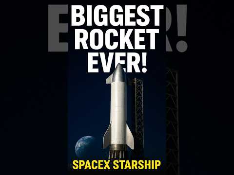Why SpaceX Built the World’s Biggest Rocket | Starship Explained 🚀🌕
