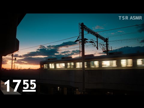 【ASMR】夕暮れと電車と町の喧騒 │ 作業用 睡眠用BGM │ 南海電車