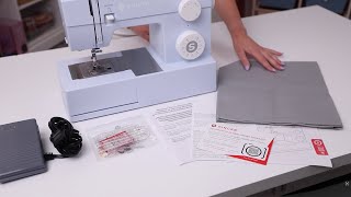 Unboxing the Singer Heavy Duty 4423 Meltwater Blue Sewing Machine | What's in the Box?