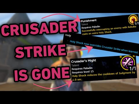CRUSADER STRIKE IS GONE!