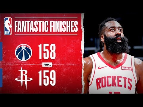 Rockets At Wizards Comes Down To The Wire!