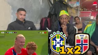 REACT BRASIL 1X2 NORUEGA- BRASIL ELIMINADO/O SONHOACABOU