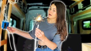 Just trying to live off grid in a van…