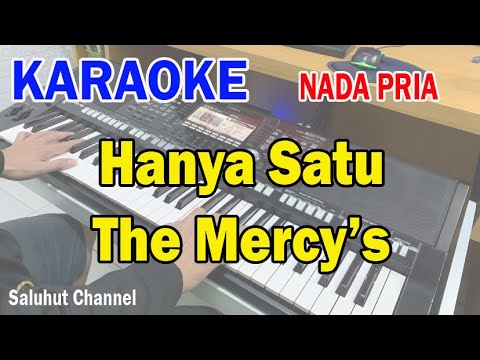 HANYA SATU ll KARAOKE NOSTALGIA ll THE MERCYS ll NADA PRIA G=DO