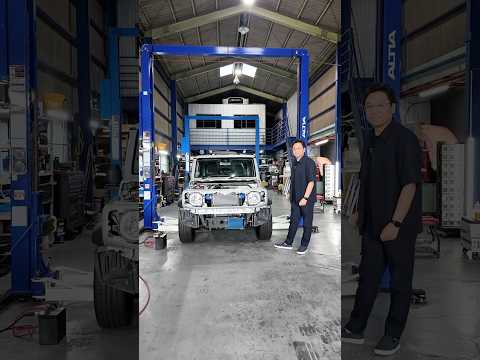 ジムニーシエラにトラストのボルトオンターボを装着しました