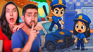 FIZ TUDO ERRADO na ESCOLA DE POLÍCIA do Pazu Avatar World!