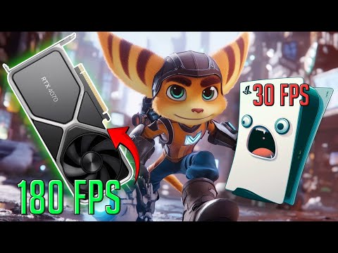 La RTX 4070 logra que Ratchet & Clank se vea mejor que en PS5 PRO!