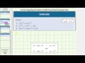 Factoring Expressions and Trinomials