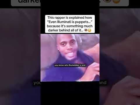 This rapper was trying to tell us about who is really behind the scenes.. ๐๏ธ๐ณ