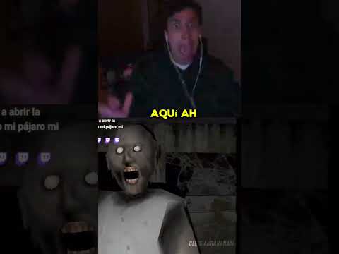 elsimio juega al granny en experto créditos al @Abrahaham #abrahaham #risas #viral #fyp #parati