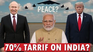 70% TARRIF ON INDIA?? ETHANOL SCAM? Trump-Putin meeting at Alaska