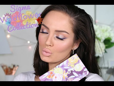 Everyday Blue Liner! Using the Sigma Wildflower Palette | Chloe Morello