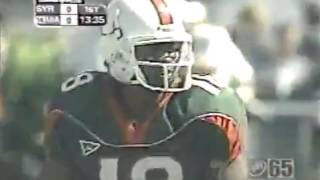 2001 Syracuse vs Miami,Fl