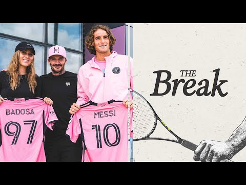 Badosa and Tsitsipas meet David Beckham in Miami | The Break