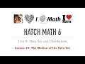 Understanding Median and Mean in Data Sets