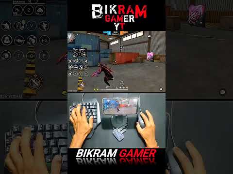 Free Fire Gaming Keyboard | ⌨️ 🖱📱Mix Pro Geek Gamer #freefire #mixpro #geekgamer #keyboardmouse