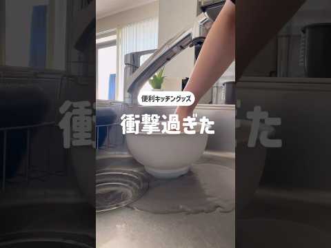 【キッチングッズ】押して水切り!画期的ざるボウル✨️