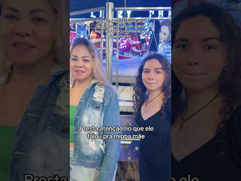 OLHA OQ O CARA DO PARQUE FALOU PRA MINHA MÃE