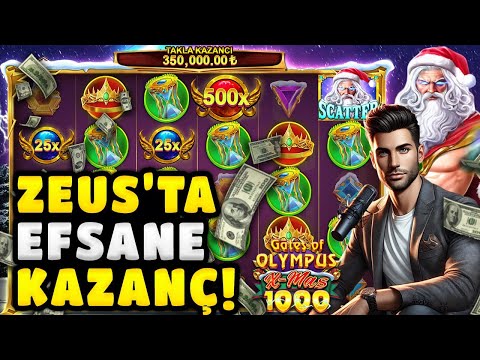 SLOT OYUNLARI💥GATES OF OLYMPUS 1000X💥ZEUS'TA EFSANE KAZANÇ! #slot #slotoyunları #casino