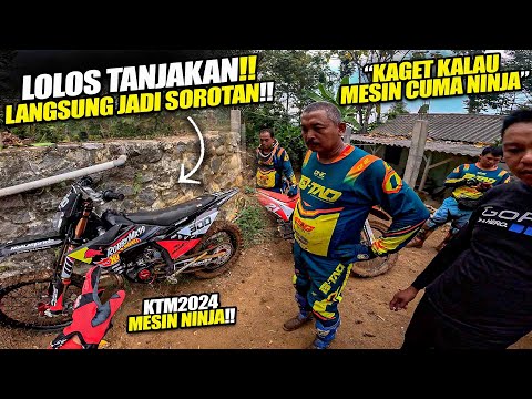 LANGSUNG JADI SOROTAN !! KAGET MESINYA NINJA, DI KIRA KTM ORI !! (Banyu Biru #1)