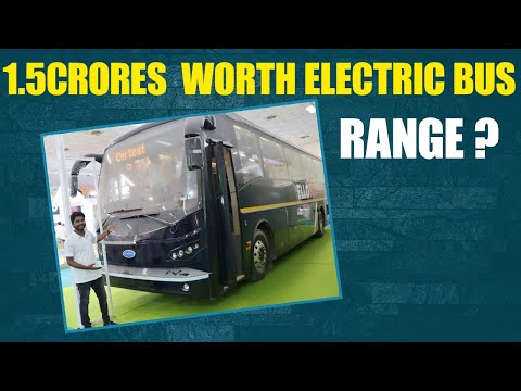 Inside An Electric Bus | Ello Bus | EV Expo 2022 | Electric Vehicles | Pavan Kumar