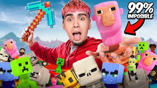 CONSEGUÍ en 24 HORAS TODAS LAS FIGURAS de MINECRAFT x MC DONALDS 🍔🍟