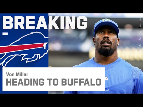 BREAKING: Von Miller signs with Bills for 6-yrs/$120M Contract video clip