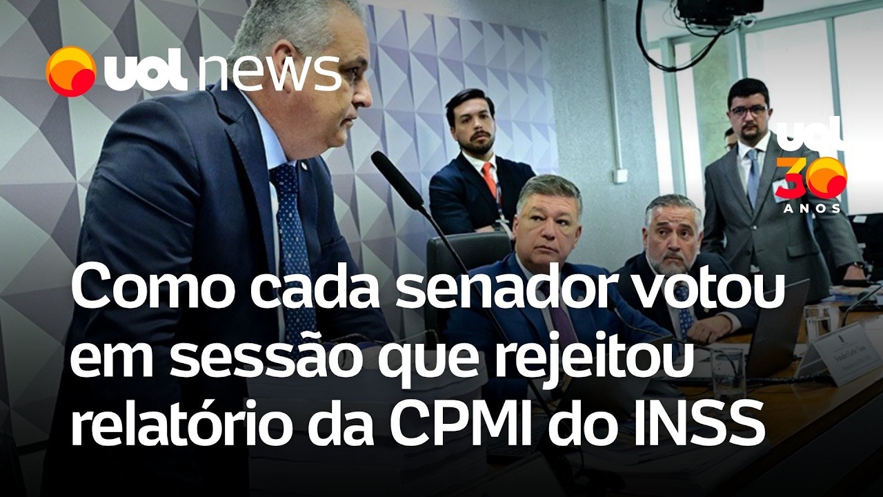 CPMI do INSS: como parlamentares votaram em sessão que rejeitou relatório