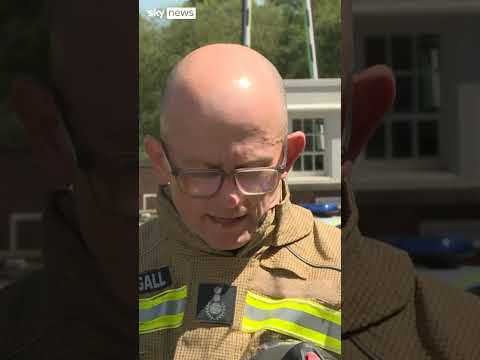 Fire chief 'immensely proud' of Bicester response