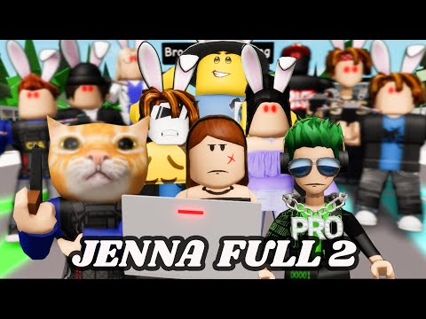 ROBLOX Brookhaven 🏡RP - FUNNY MOMENTS | (JENNA ) ALL PREVIOUS EPISODES PART 2 (31 MINUTES)