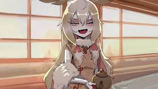 A Gentle Teahouse Moth Lady | BasedBinkie comic dub