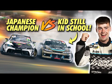 We sent a SCHOOLKID to Drift Masters… and he KILLED IT!
