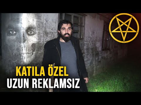 (KATILA ÖZEL)  Cinli Büyücünün Evinde 24 SAAT - Paranormal Olaylar