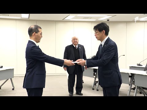 中部電力のデータ不正問題で御前崎市長らが国に要望 「審査のあり方」問い直す住民の声受け...管理監督の徹底を求める=静岡
