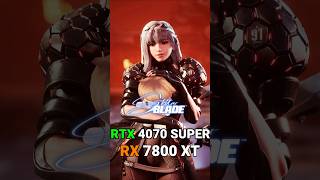 Stellar Blade on RTX 4070 Super and RX 7800 XT ! This is Awesome  #gaming #shorts #stellarblade