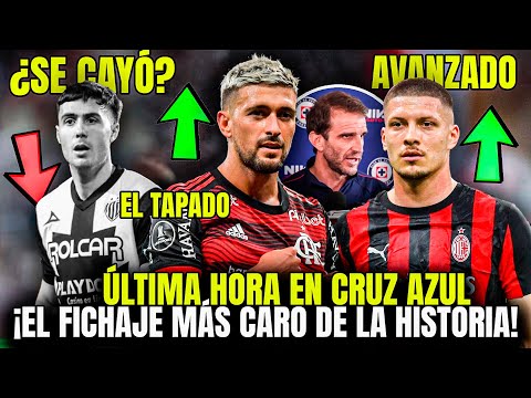🚨¡DE ARRASCAETA A CRUZ AZUL! EL BOMBAZO QUE SACUDE A LA MÁQUINA | Avances por Luka Jovic 🔥