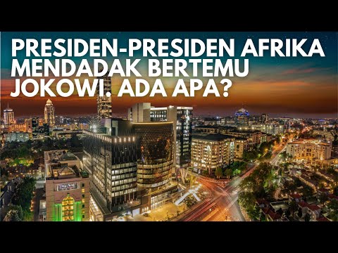 Heboh! Presiden-presiden dari Afrika Mendadak Bertemu Jokowi, Ada Apa sebenarnya?