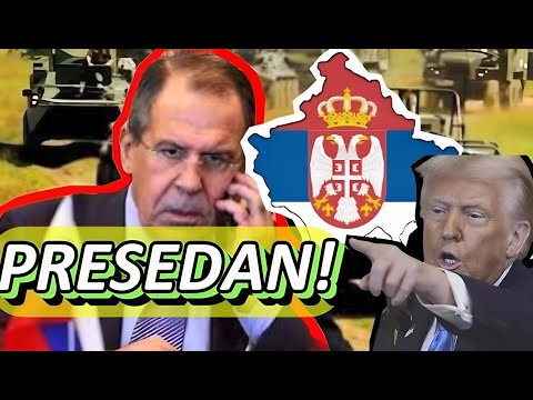 AMERI OKRECU LEDJA ALBANCIMA!? - LAVROV PROGOVORIO O KOSOVU I TRAMPU!: Na pomolu veliki preokret!