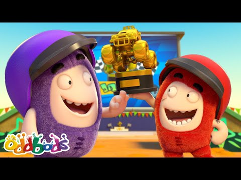 Vencedor do Caminhão Monstro! 🏆 | 2 HORAS DE ODDBODS | Desenhos Animados Engraçados em Português