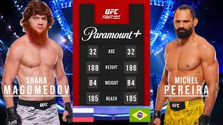 SHARA MAGOMEDOV vs MICHEL PEREIRA FULL FIGHT