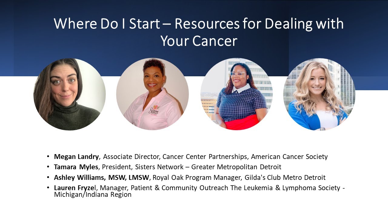 Where Do I Start? Resources for Dealing with Your Cancer video thumbnail